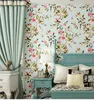 Duszpasterskie włókniny tapety salon tło tapety sypialnia pełny dom ślubny Świeże małe małe tapety kwiatowe