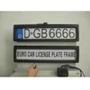 General steady plastic Stealth Remote control License plate frames Privacy Cover Licence Plate-frame keep vehicle safe suitable Eu256P