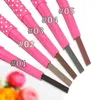 Wholesale 10 Sets Eyebrow Pencil 5 Colors and Eyebrow Stencils 3 Shapes Automatic Eyebrow Liner Long Lasting Waterproof Durable