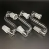 Glas-Dropdown-Adapter, 14,4 mm, 18,8 mm, männlich, weiblich, Glas-Dropdown-Adapter für abgeschrägte Kanten, Quarz-Banger-Glasrohre, Bohrinseln