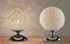 Modern Art Deco LED Round Shape Cotton Lamp Shade Colorful Table Lamps for Home Hotel Room Decor