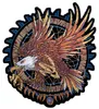 Nouvelle Arrivée Dream Catcher Bald Eagle Brodé Biker Patch MC Homme Moto Veste Biker Gilet Patchs Pour Vêtements De Fer sur Livraison Gratuite