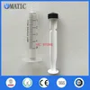 DHgate Recommendation Top Seller Glue Dispensing Syringes 5cc / 5ml 10sets with tip caps Free Shipping Dispensing Syringes