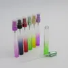 Partihandel 24set / Parti 1 / 3oz Travel Refillable Colorful Glass Sprayer Parfym Atomizer