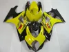 High quality moto parts fairing kit for Suzuki GSXR1000 07 08 yellow black fairings set gsxr 1000 2007 2008 OY15