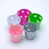 Kolorowe Mini Metal Wiadro Heart Hollow Out Piroile Pails Wedding Candy Pails Urodziny Baby Shower Party Prezent Favors Za1379