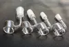 Newest 2mm Thick XL Quartz Banger Quartz Nail With 25mm OD Female Male 10mm 14mm 18mm 45 90 Degrees Domeless Quartz Nail