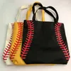 2017 softball ciclismo senhora saco de lona bolsa de ombro bolsa de beisebol das mulheres bolsa bonito canva sacola de basquete