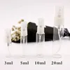 5ml 여행 유리 재충전 가능한 미니 5ml 향수 병 스프레이 5 ml 안경 perfum 병 펌프 컨테이너