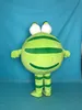 2018 Hot Sale Frog Mascot Kostymer 100% Real Picture Vuxna Jul Halloween Outfit Fancy Dress Suit Gratis Frakt