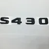 Automatyczne akcesoria S420 S430 S450 S500 S550 S600 Tylne ogon logo Emblematów odznaki Stopple nazywająca do Mercedes Benz W220 W2217271017