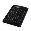PS2 19 Keys teclado de teclado numérico calculadora de números com fio multifuncional para laptop fácil de usar Win7 ps2 numpad2540537