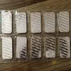 100 PCS NON MAGNETIC ONE OZ REAL SILVER PLATED NORTHWEST 1 OZ BULLION BAR COIN 50 x 28 mm真空プラスチックパッケージ収集可能な装飾231L