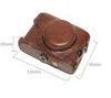 PU Leather Camera Case Camera bag For Fujifilm X20 X10 Finepix Dark Brown Color3021844