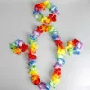 80 Sets Hawaii-Set, Blumen-Lei-Blumen-Armband, Blumen-Stirnband, Hula-Luau-Set, Kostüm für Party-Tanzen, Kinder, kostenloser Versand