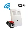 Wireless WiFi 720P PIR Style Motion Detector WIFI Camera ONVIF 940nm IR CUT Night Vision P2P Plug or Play