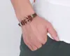 Pulsera de cuero para hombre, joyería de estilo pirata, Pulsera de ancla de aleación para hombre, JoyerIa Anclas Pulsera Brazalete