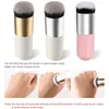 Professionelle Flüssige Foundation Pinsel Holzgriff Schönheit Kabuki Pinsel Flache Synthetische Haar Make-Up Pinsel Kostenloser Versand Beste qualität