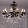 Moderne kaarsenkroonluchter grote kristallen kroonluchter trappen lustres de cristal deco eigentijdse moderne kroonluchter indoor lamp