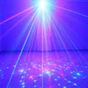 LED Laser Stage Lighting Full Color RGB 48 Patronen RG Mini Projector Light Effect Toon voor DJ Disco Party