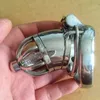 2017 New Male Chastity Device With Size Penis Ring Cock Cages Ring Virginity Lock Belt Sex Toy for Men Penis Sleeve