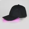 Halloween big children man woman LED Cap cotton Baseball hat fashion Glowing peaked cap DHL C2563