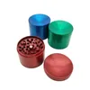 High Quqlity 4 layers 50mm Dia Metal Smoking Grinder Tobacco Crusher Herb Grinders sigarette maker moledor Cigar Magnetic