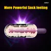 Leten Fantasy Series II Black Male Hands Free Masturbator ( Real Feel Artificial Vagina & Butt ) w/ Strong Sucker, Adult Sex Toy 17402