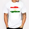 Tajikistan Verão Camiseta Diy Livre Feito Sob Encomenda Nome Número Homens T-shirt Da Bandeira Nacional Do Tajiquistão País Vestuário