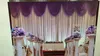 3 6m Mariage Party Stage Célébration Contexte Curtain Satin Drape Pillar Plafond Tell Mariage Décoration Veil WT016 269G