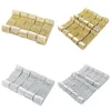 Servet ringen groothandel- s/l 100pcs/50 stcs (optie) plastic strass wrap ring buckle el trouwbenodigdheden Europese stijl huisdecorati