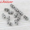 100Pcs Antique Silver Alloy Bali Style Spacer Beads For Jewelry Making Bracelet Necklace DIY Accessories 7 x10mm D12