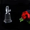 Julstearinhållare European Crystal Glass Candlestick Hem Inredning Ornaments Bröllopsinredning