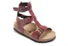 Berühmte Marke Arizona mit Orignal Markenlogo Herren Flache Sandalen Damen Freizeitschuhe Männliche Drei Schnallen Sommer Strand Hausschuhe aus echtem Leder