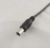 Högkvalitativ billaddare Auto Cigarette Lighter 12V 24V Car Power Supply Adapter Plug Laddare 5,5mm x 2,1mm Spring Cable