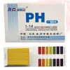 Hela intervallet 1-14 LITMUS Test Paper Strip Tester Indikator PH PREABLE 80 Strips Papers Meters Analysatorer253C