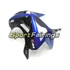 Full Fairings For Kawasaki ZX6R 636 2003 2004 ZX 6R 03 04 Black Blue ABS Injection Plastic Motorbike Cowlings Body Frames Covers Panels Kits