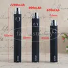 Clone Kangertech EVOD Vaporisateur Batterie Dab Wax Vape Pen 650 900 1100mAh Chargeur USB pour cartouches d'huile de verre CE4 CE5 MT3 H2 Atomiseur