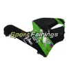 Fullgröna svarta fairings för Kawasaki ZX9R 1994 1995 1996 ABS plast ZX 9R 94 95 96 97 Motorcykel Nya paneler Kroppsramar