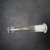 Cam Downstem 18mm 14mm Aşağı Kök Sigara Aksesuarları Redüker Adaptör 3 4 5 5.5 6 inç tırnak Yağı Talimler Difüzör Su Bongs Bahsisler Bubanklar