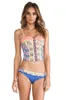 Сексуальный бразильский бикини 3D печати купальники женщины бикини установить крест повязку пляж купальный костюм с низкой талией пуш-ап купальник