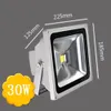 Free Shipping IP65 Waterproof 10w 20W 30W 50W White and RGB Color LED Floodlight with 24 Key Remote Control Outdoor Lighting
