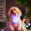 Estilo osso de Cachorro Piscando Clipe Em Colar Led Light Charme Id Tag Flash Ou Modos de Brilho 8 Cores 100 peças em estoque