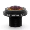 5MP M12 Mount Fisheye Lens 17mm med vidvinkellins 360 grader för CCTV -kameror6607111