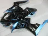 Wtryskiwacze wolne 7 prezenty Fairings for Honda CBR1000RR 06 07 Czarny Blue Fairing Kit CBR1000RR 2006 OT27