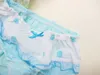 Barnbyxor Bowknot Cartoon Kids Lacework Shorts Underkläder Baby Girls Briefs Panties Korta Barn Söt Bomull Underbyxor