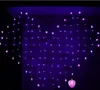 2mx1.6 متر شكل قلب الصمام سلسلة الجنية أضواء 34 قلوب عطلة أضواء عيد الميلاد في الهواء الطلق الزفاف ديكو أضواء الستار racao الاتحاد الأوروبي / الولايات المتحدة /uu.au.plug