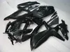 Injection molded fairings for Suzuki GSXR600 08 09 10 glossy black fairing kit GSXR750 2008 2009 2010 OI27