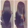 Glueless Silk Top Silky Straight Human Hair Wigs For Black Woman 4*4 Silk Base Full Lace Wigs With Baby Hair Long Lace Front Straight Wigs