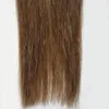 Ombre Capelli brasiliani 100g 40pcs Dritto # 1b / 6 Nastro in estensioni dei capelli umani Ombre Virgin Remy Skin Wefts Human Hair